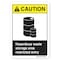 Signmission ANSI Caution, 7" Height, 10" Width, Rigid Plastic, OS-CS-P-710-L-19767 OS-CS-P-710-L-19767 - alternate 1